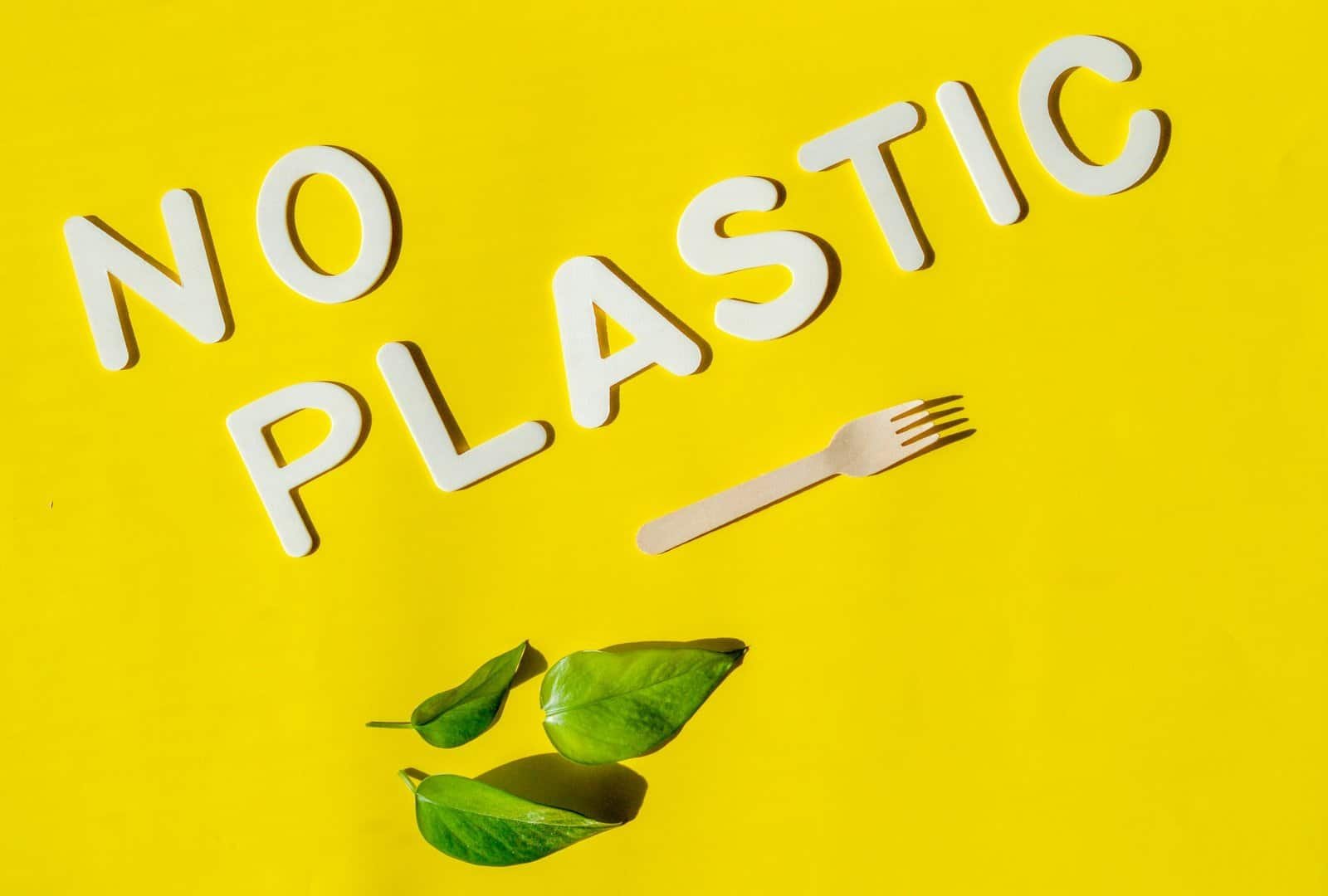 No plastic